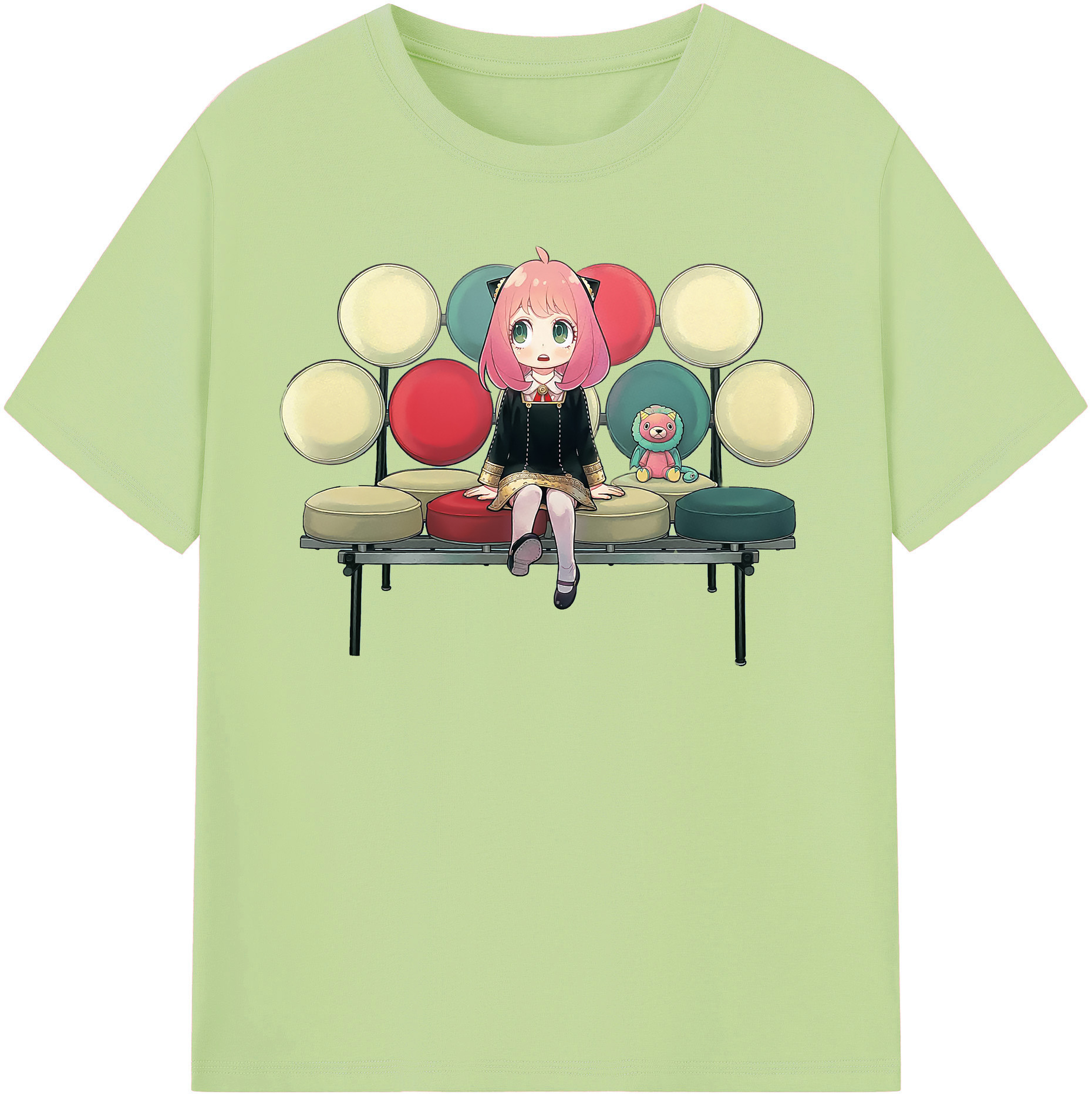 （画像用） SPY×FAMILY间谍家家酒 綿100％半袖Tシャツ（フロントプリント）